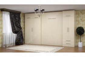 Комплект мебели со шкаф-кроватью трансформер Ратмир в Кемерово - kemerovo.katalogmebeli.com | фото 2