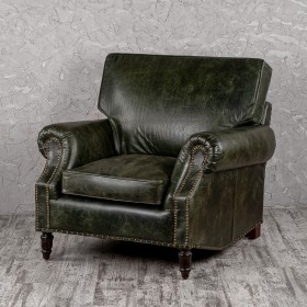 Кресло кожаное Лофт Аристократ (ширина 1070 мм) в Кемерово - kemerovo.katalogmebeli.com | фото