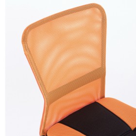 Кресло компактное BRABIX Smart MG-313 (черный, оранжевый) в Кемерово - kemerovo.katalogmebeli.com | фото 4