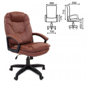 Кресло офисное BRABIX Trend EX-568 (коричневый) в Кемерово - kemerovo.katalogmebeli.com | фото