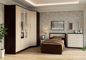 Модульная спальня Фиеста в Кемерово - kemerovo.katalogmebeli.com | фото 3