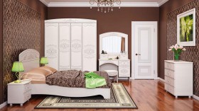 Модульная спальня Каролина в Кемерово - kemerovo.katalogmebeli.com | фото